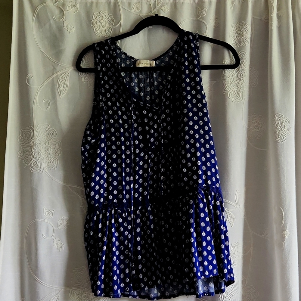 Luna Moon cotton tank top